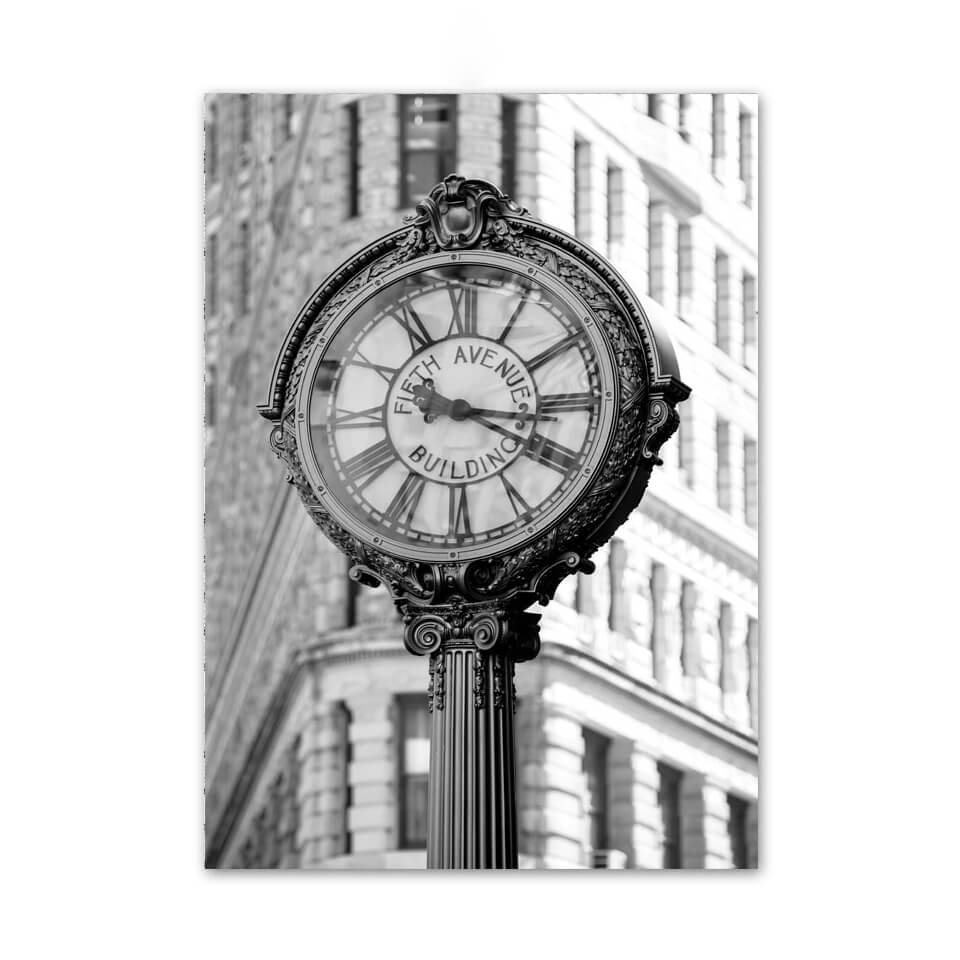 Tableau New York horloge