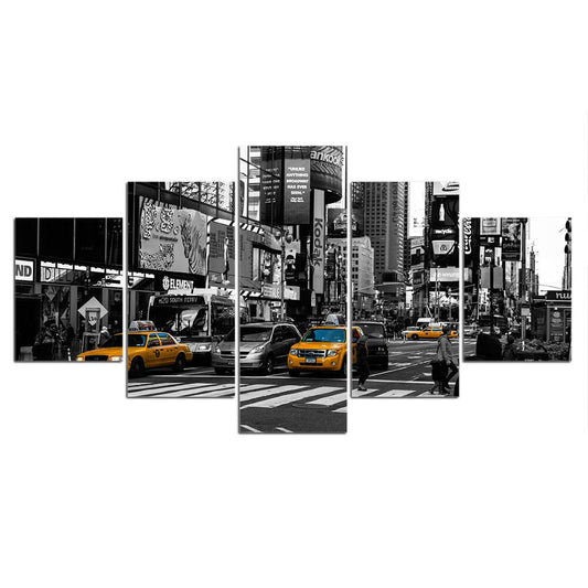 Tableau New York Taxi Jaune