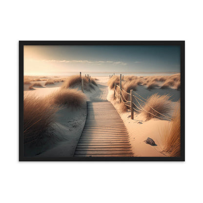 Tableau paysage bord de mer