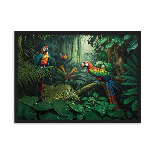 Tableau paysage exotique