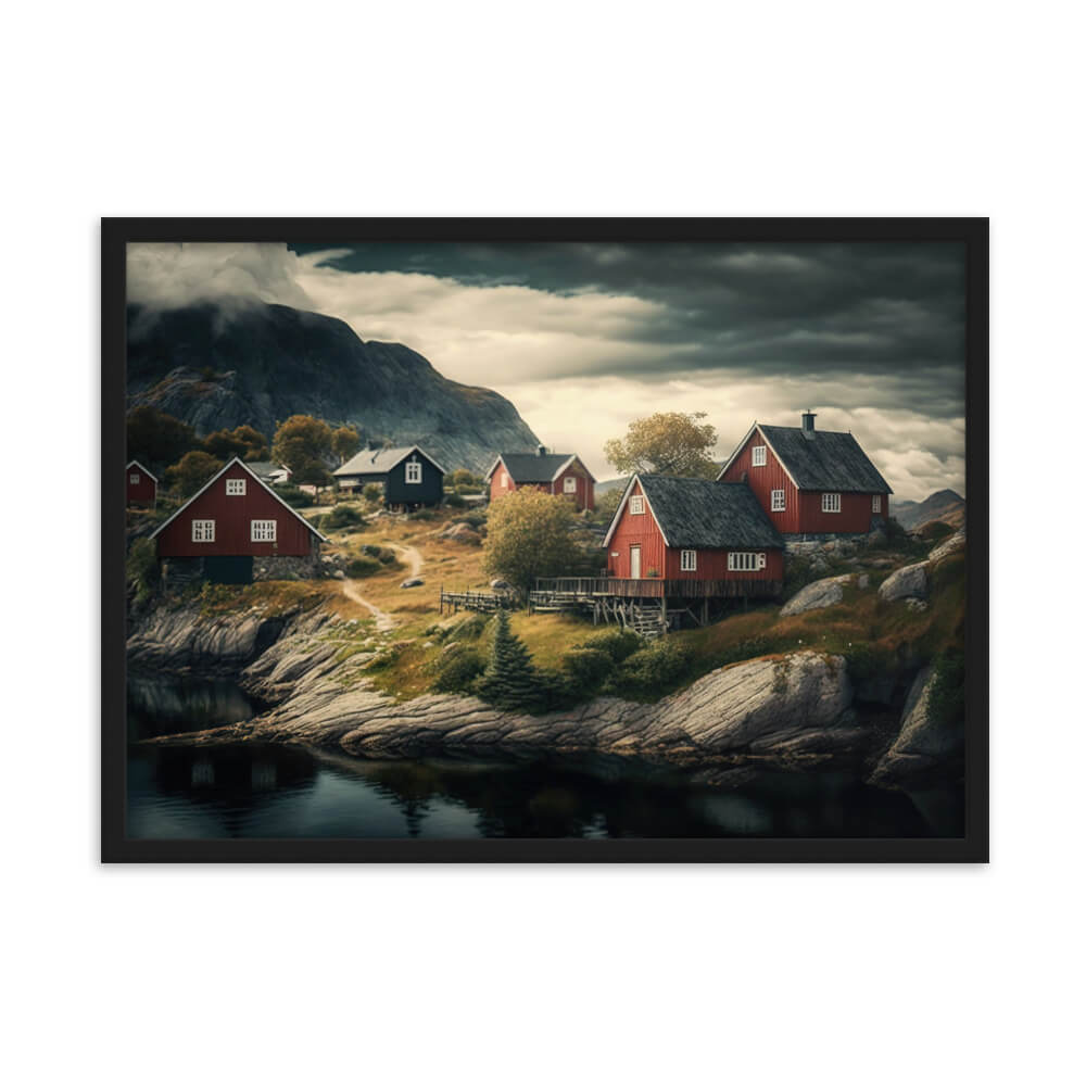 Tableau Paysage Norvège