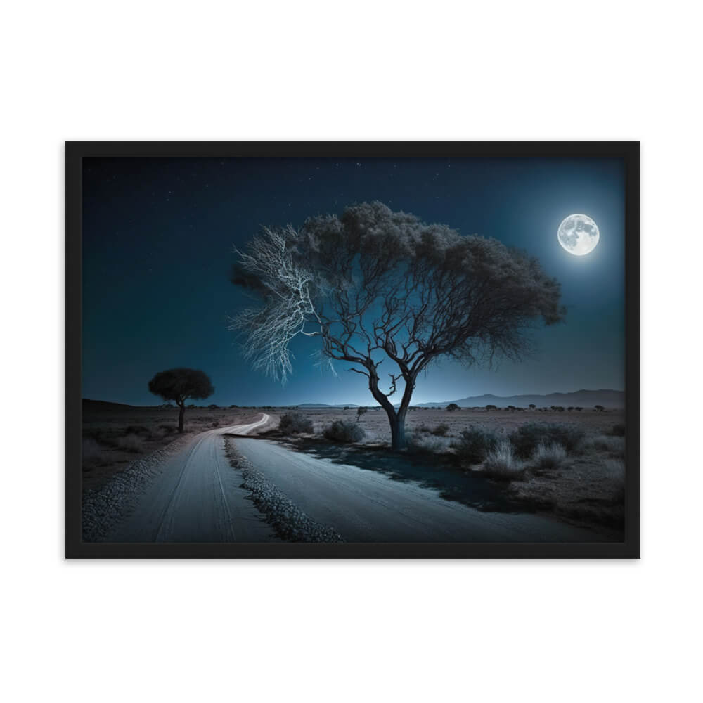 Tableau Paysage Nuit