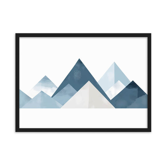 Tableau scandinave montagne
